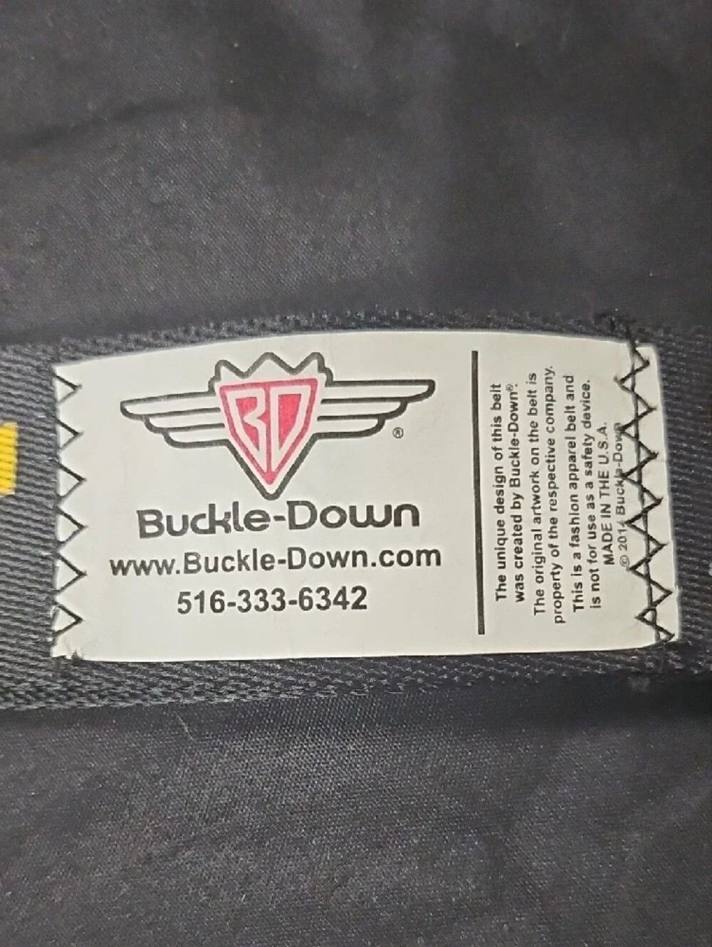Buckle-Down buckle belt